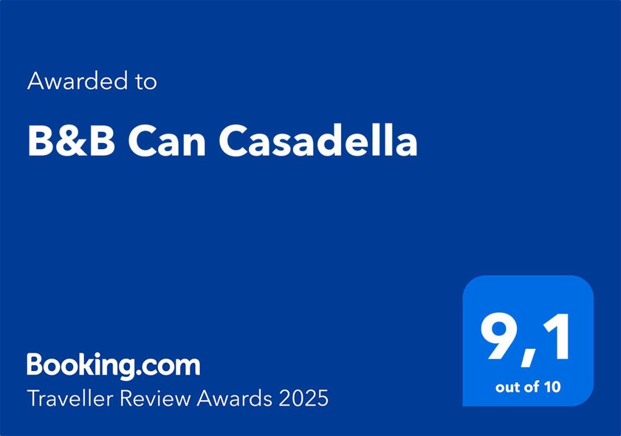 B&B Can Casadella Premia De Dalt Eksteriør billede